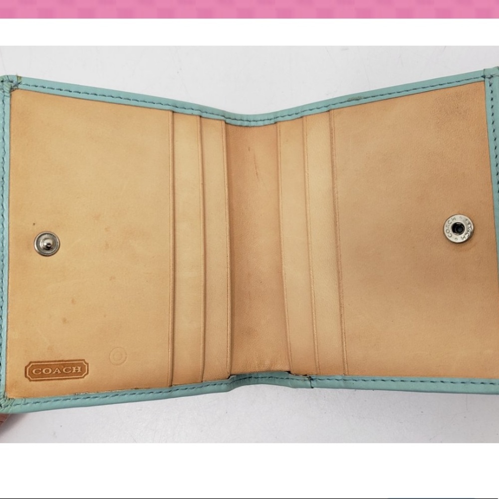 Coach Leather Wallet - Picture 3 of 3